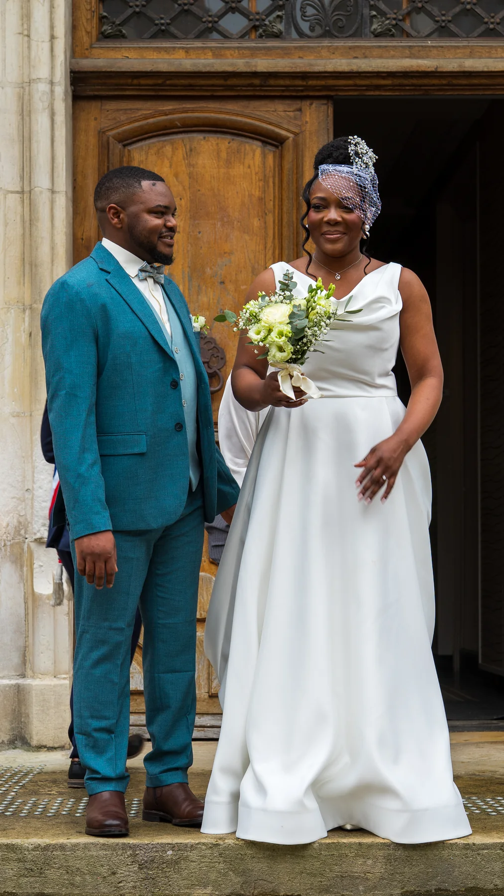 Caroll et Russel à la mairie