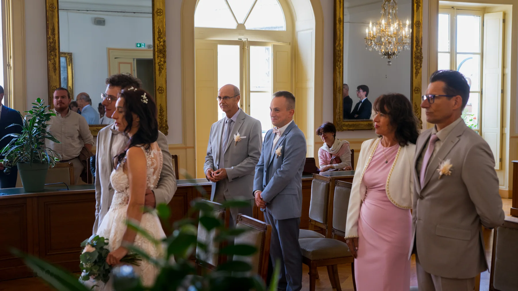 Mariage de Flore et Kévin à la mairie