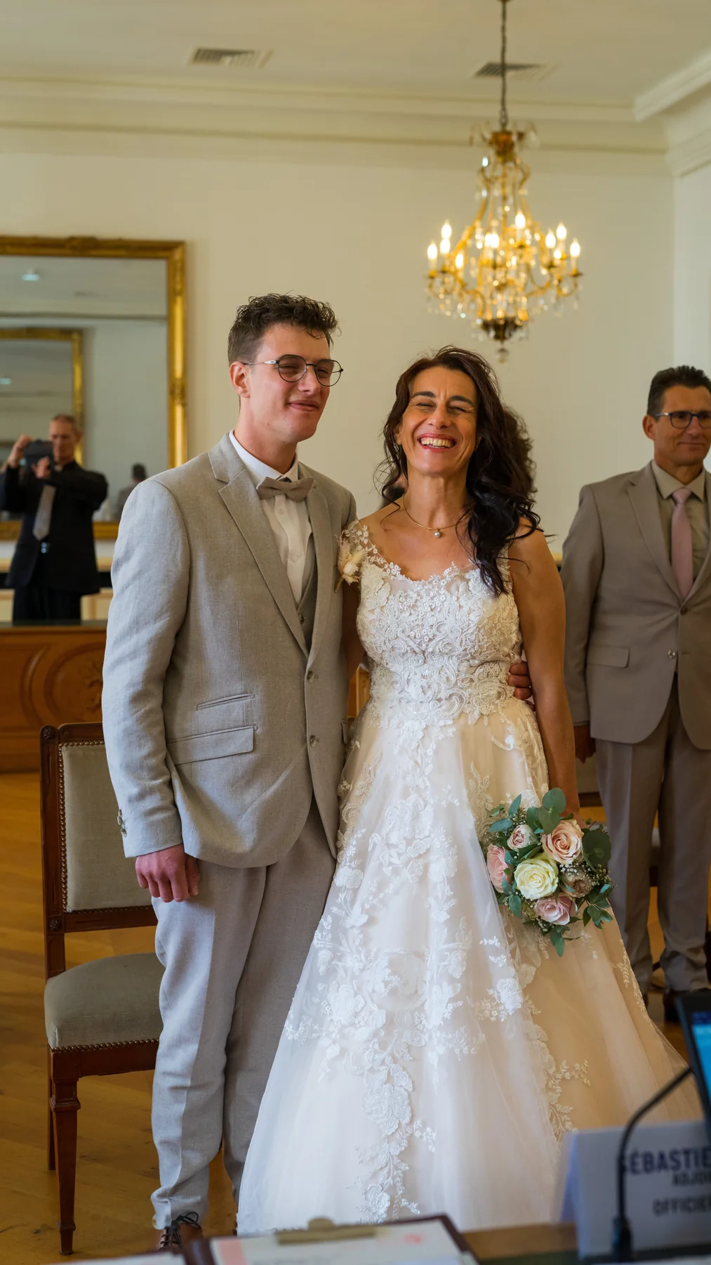 Mariage de Flore et Kévin à la mairie
