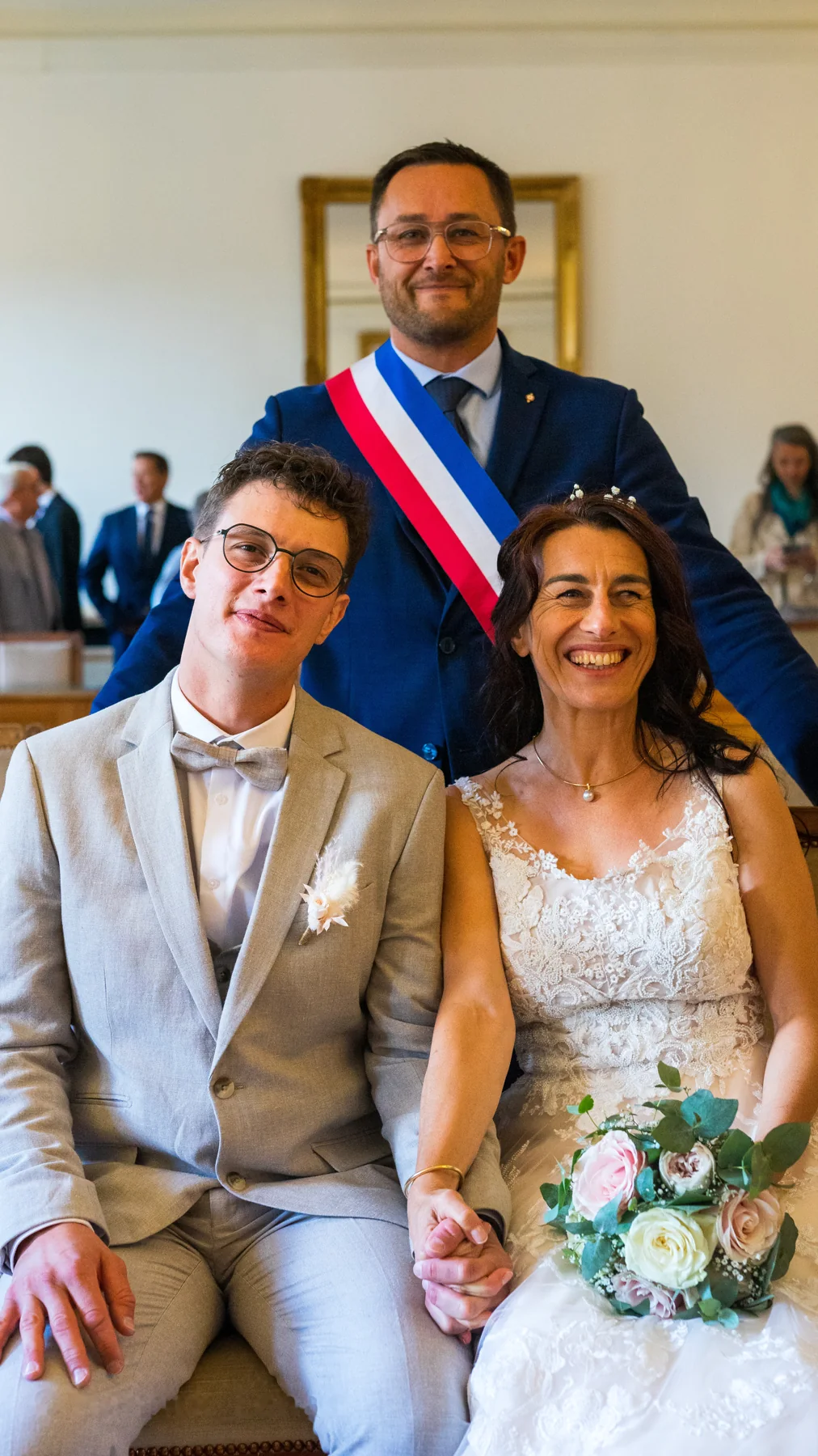 Mariage de Flore et Kévin à la mairie