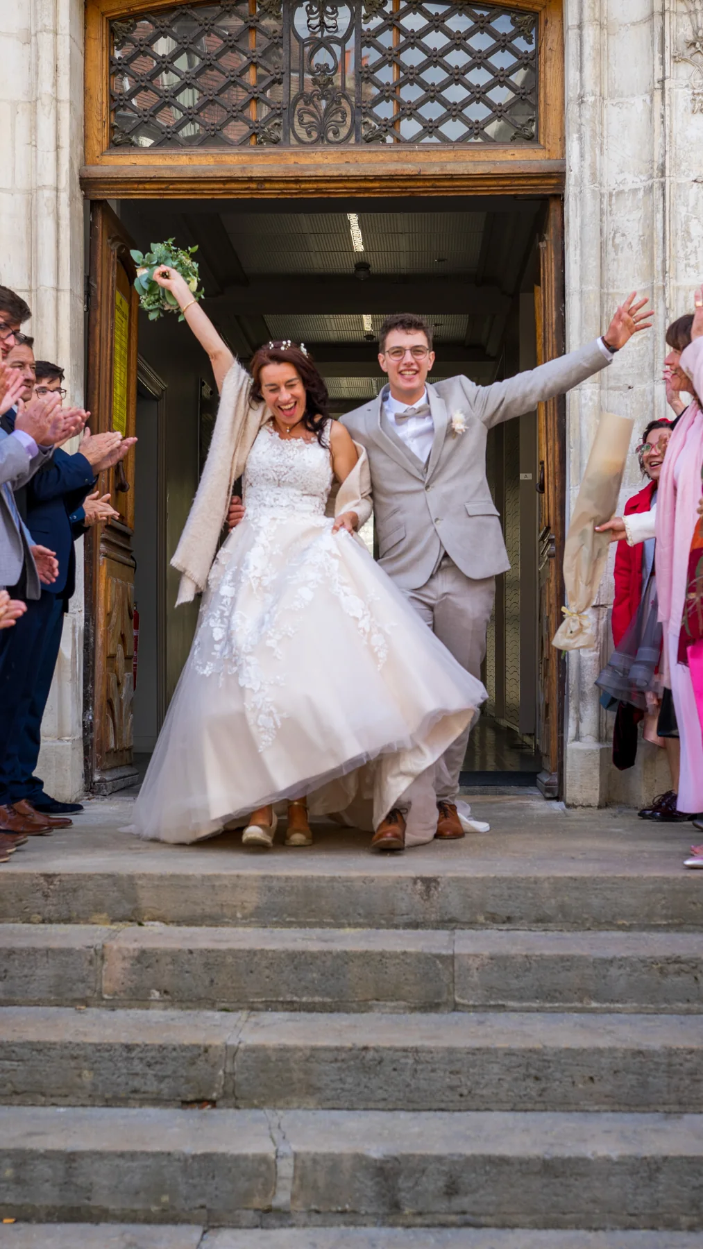 Mariage de Flore et Kévin à la mairie