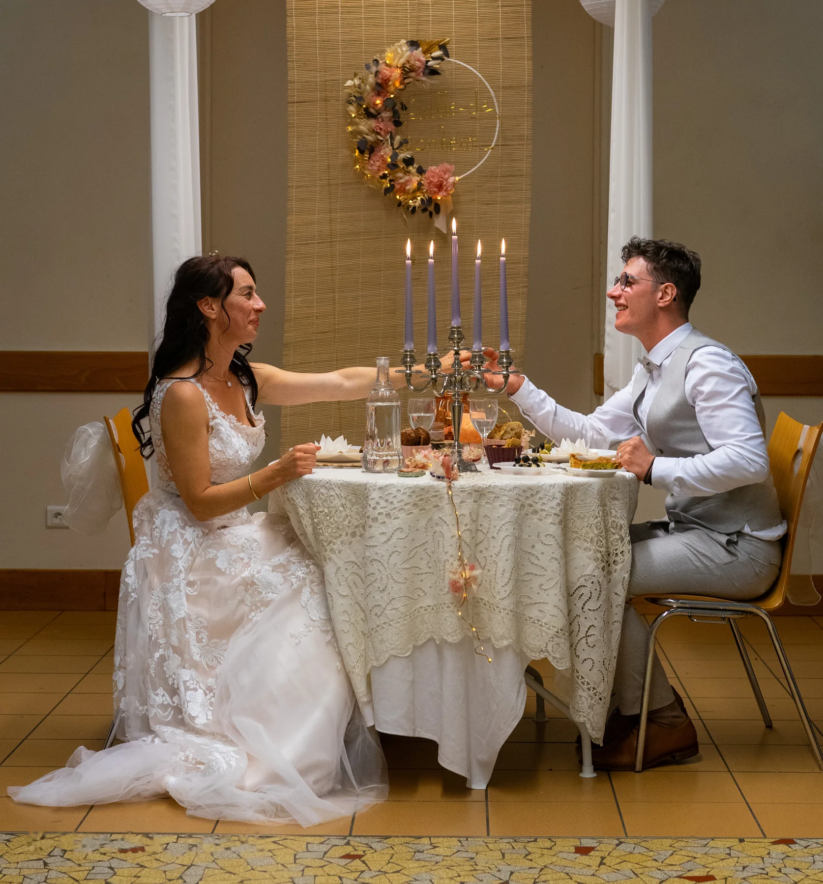 La soirée du mariage de Flore et Kévin