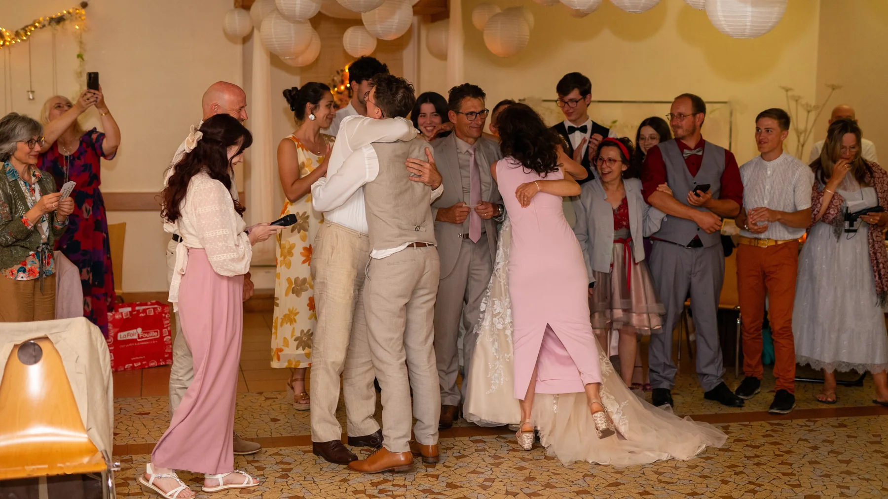 La soirée du mariage de Flore et Kévin